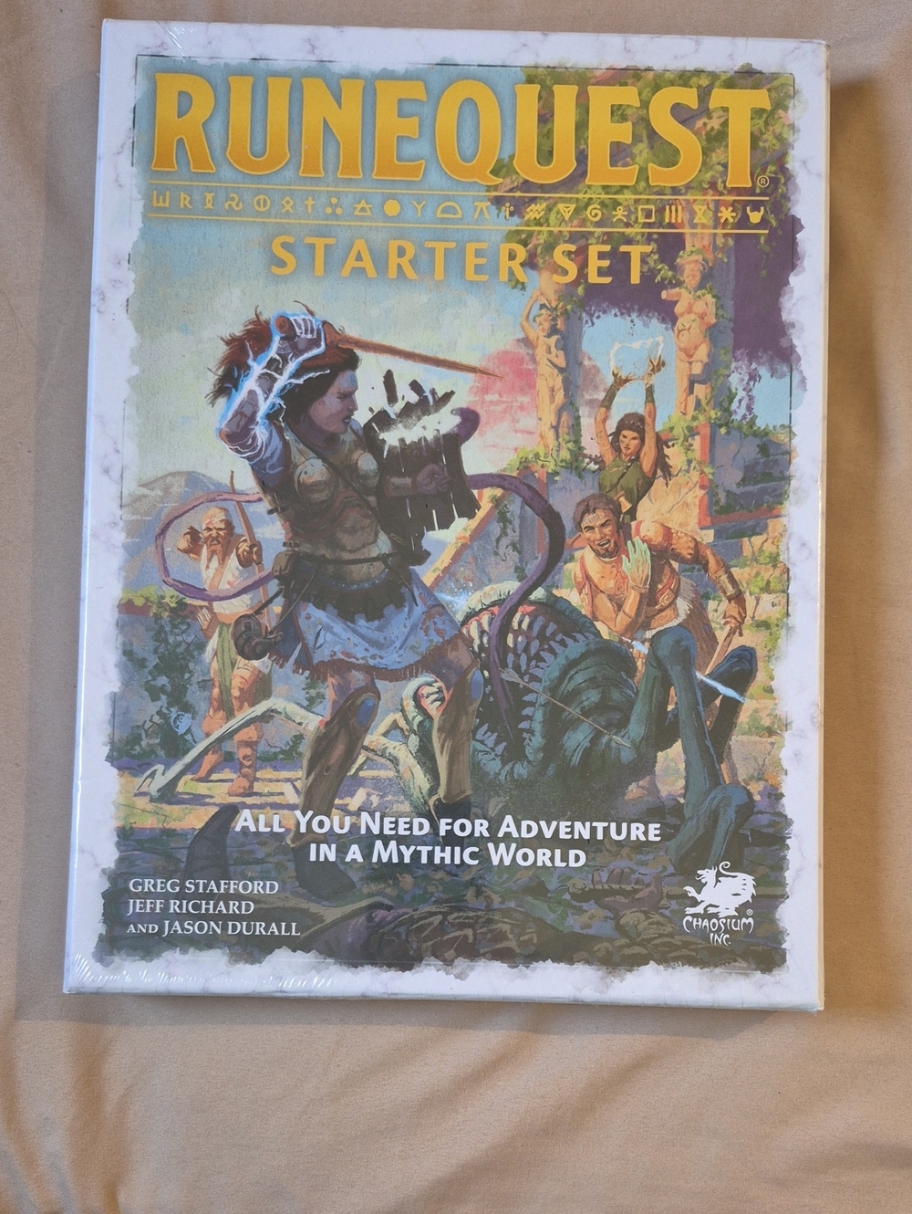 RuneQuest Starter Set - Colorful Fantasy Cover Art